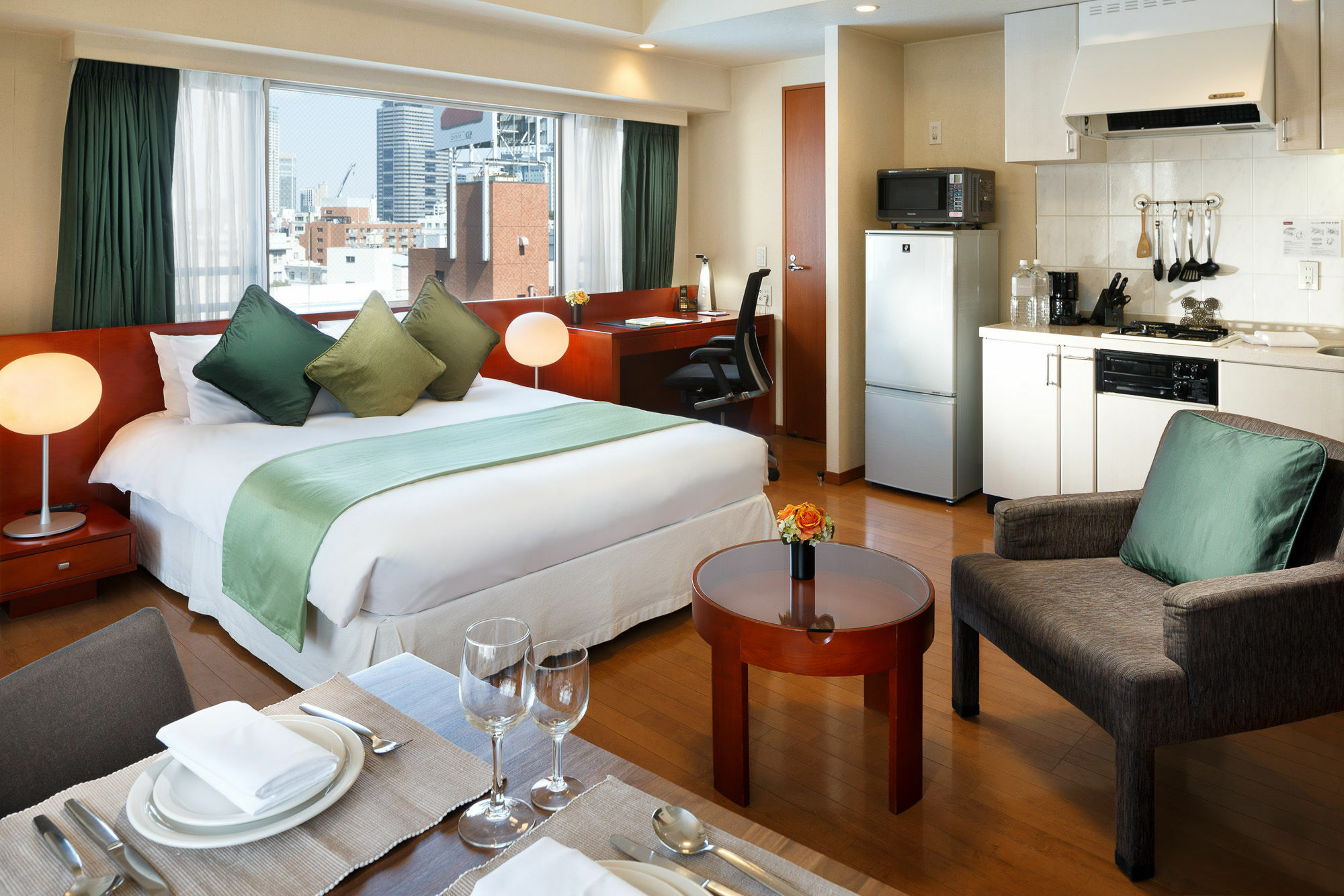 טוקיו Oakwood Apartments Roppongi Central מראה חיצוני תמונה